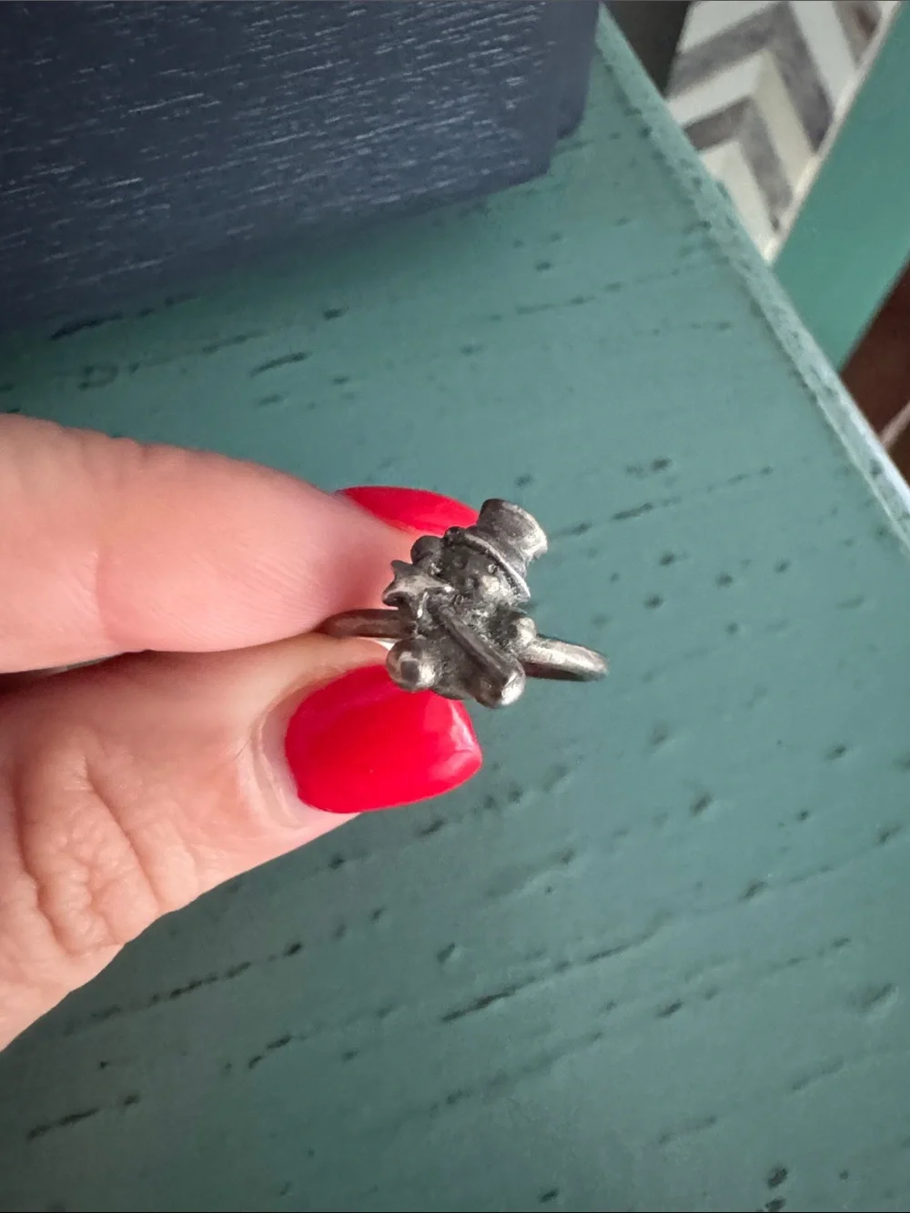 Tous Silver magic bear Ring